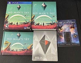 No Man&#39;s Sky: Limited Edition Sony PlayStation 4 w/ Steelbook, Art Book ... - £49.99 GBP