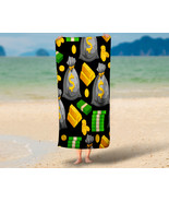 Money Gold coins Dollars Beach  Bath Towel Swimming Pool ,Gift,Vacation ... - $31.17 CAD+