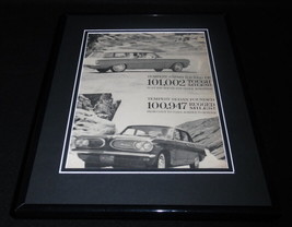 1961 Pontiac Tempest Safari Sedan 11x14 Framed ORIGINAL Vintage Advertis... - $44.54