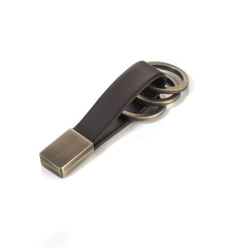 Troika Troika Twist-Lock Leather Loop - Brass - $39.33