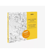 OMY Giant Coloring Poster &amp; Stickers Video Game - $30.33 CAD