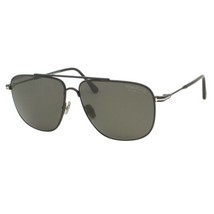 Tom Ford Len TF 815 02D Matte Black Polarized Men&#39;s Sunglasses 58-13-145... - £158.49 GBP