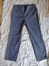 Soho Apparel LTD Women Gray Light Plaid Dress Pant Size PM EUC - £12.45 GBP