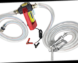 Diesel Fuel Transfer Pump Kit with Nozzle &amp; Hose,Reversible Pumping,Self... - $156.40
