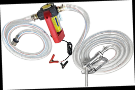 Diesel Fuel Transfer Pump Kit with Nozzle &amp; Hose,Reversible Pumping,Self-Primin - £122.98 GBP