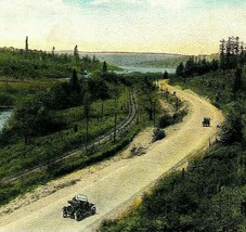 Bothell WA Cars on Bothell Road Along Sammamish River UNP Postcard 1920s - £11.14 GBP