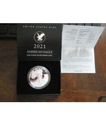2021-W American Eagle One Ounce Silver Proof Coin Type 2 - $125.00