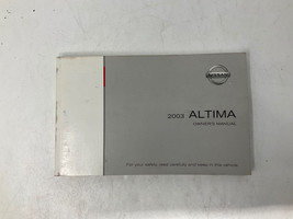 2003 Nissan Altima Owners Manual OEM J01B03011 - £11.65 GBP