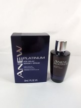 Avon Anew Platinum Age Delay Serum Lifts & Firms Sagging Skin Full Size 1 FL OZ - $31.99