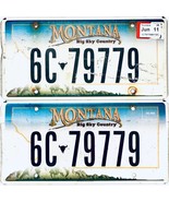 2011 United States Montana Gallatin County Passenger License Plate 6C 79779 - $25.73