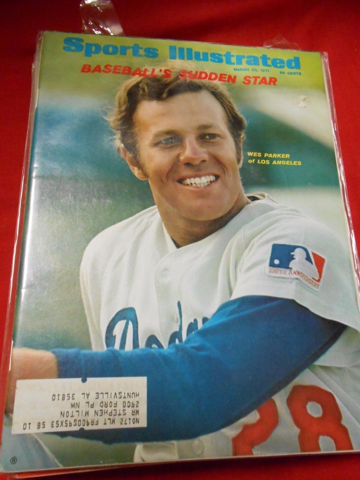 SPORTS ILLUSTRATED Mar 22,1971 BASEBALL'S SUDDEN STAR Wes Parker-LA Dodgers - $7.51