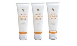 LOT of 3 Forever Living Aloe Propolis Creme 113g Excellent skin moisturizer - £44.27 GBP