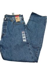 Levi's Men's 501 Original Fit Jeans Medium Stonewash 38X34 - $40.49