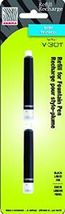 Zebra V-Refill Fountain Pen Black Ink 4 Refills 2 Pack - $182.68 MXN Zebra V-Refill Fountain Pen Black Ink 4 Refills 2 Pack - $182.68 MXN