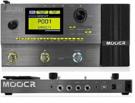 Mooer GE200 Amp Modelling &amp; Multi-Effects Guitar Pedal GE 200 NEW! - $258.50