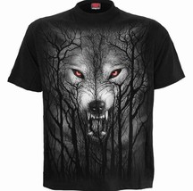 spiral direct forest wolf mens short sleeve t shirt new with tags - £20.45 GBP