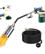 Propane Torch Weed Burner Kit,1,800,000 Btu Weed Torch Blow Torch With, ... - $84.97 CAD