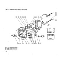 American Flyer 22004 22020 Transformer Service Parts List &amp; Diagram Reprint - £7.46 GBP