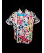 Robert Graham Rock Funk Short Sleeve Shirt Size 3XL - $345.00