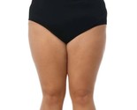 Maxine Of Hollywood Women&#39;s Solid Full Pant Swim Bottoms Black - $52.00