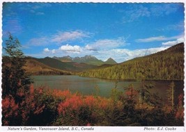 Postcard Nature&#39;s Garden Vancouver Island British Columbia BC - $3.95