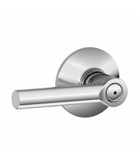 Schlage F40-BRW Broadway Privacy Door Lever Set - Bright Chrome - $541.79 MXN