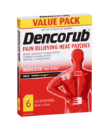 Dencorub Pain Relieving Heat Patches 6pk (Value Pack) - €73,45 EUR
