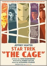 Star Trek Original Series The Cage Episode Poster Refrigerator Magnet NEW UNUSED - £3.94 GBP