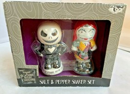 Disney Nightmare Before Christmas Salt and Pepper Shakers 2016 Tim Burto... - £23.70 GBP