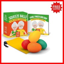 Therapeutic Squeeze Balls for Hand Recovery - Set of 4 with Guide Book I... - $628.38 MXN