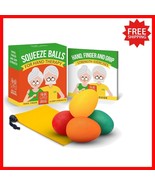 Therapeutic Squeeze Balls for Hand Recovery - Set of 4 with Guide Book I... - $623.90 MXN