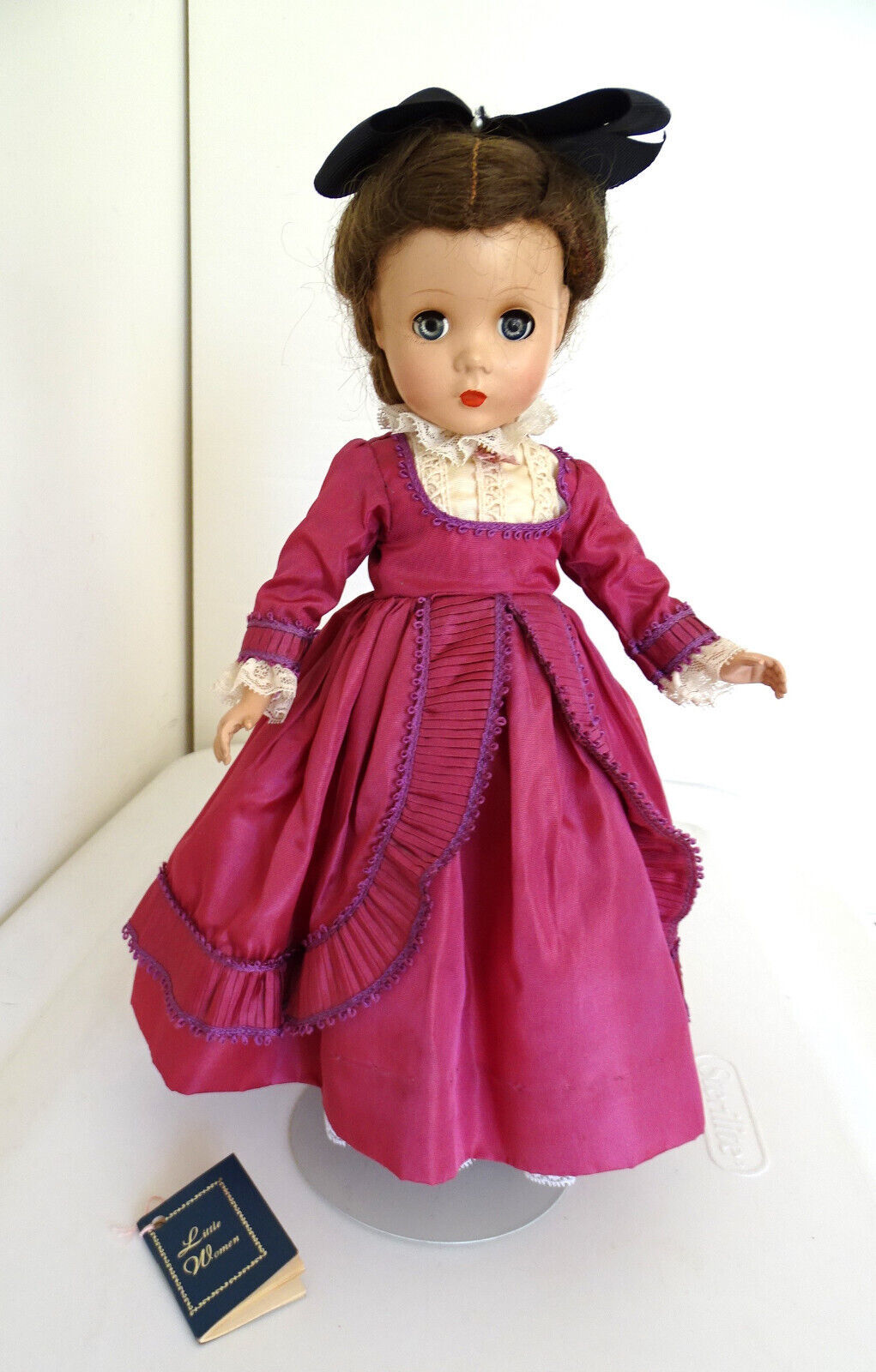 Vintage 1950's Alexander 14" Maggie Face Hard Plastic in Little Woman Outfit - $95.00