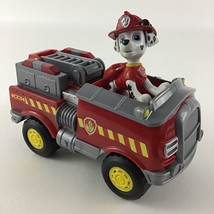 Paw Patrol Marshall&#39;s Forest Fire Truck Vehicle and Figure Toy Firetruck 2019 - £14.27 GBP