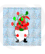 Gnome 29a-Digital ClipArt-Art Clip-Gift Tag-Notebook-Holiday-Scrapbook-B... - $37.17 MXN