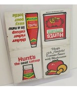 Advertising Matchbook Cover Matchcover Lot Lucky Strike Hunts Ketchup Cl... - $466.61 MXN