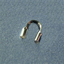 Sterling Silver Wire Guards .031&quot; (100) Protects Wire For Up To .024&quot; wire - £18.82 GBP