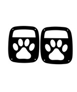 Paw tail light covers / fits 1997-2006 Jeep Wrangler TJ /dog /cat - $23.22