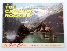 &quot;The Canadian Rockies In Full Color&quot; Vintage Souvenir Picture Booklet 28... - $93.13 MXN