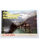 &quot;The Canadian Rockies In Full Color&quot; Vintage Souvenir Picture Booklet 28... - $92.42 MXN