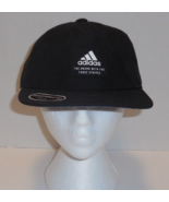 Adidas Men&#39;s Premium Golf Strapback Baseball Hat Cap Black New OSFM - £21.01 GBP