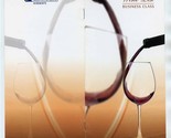 SAA South African Airways Wine List Business Class  - £10.98 GBP