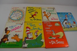 Dr Seuss Book Lot Random House Mr Brown Wocket Green Eggs Foot Clam-I-Am Thinks - £23.19 GBP