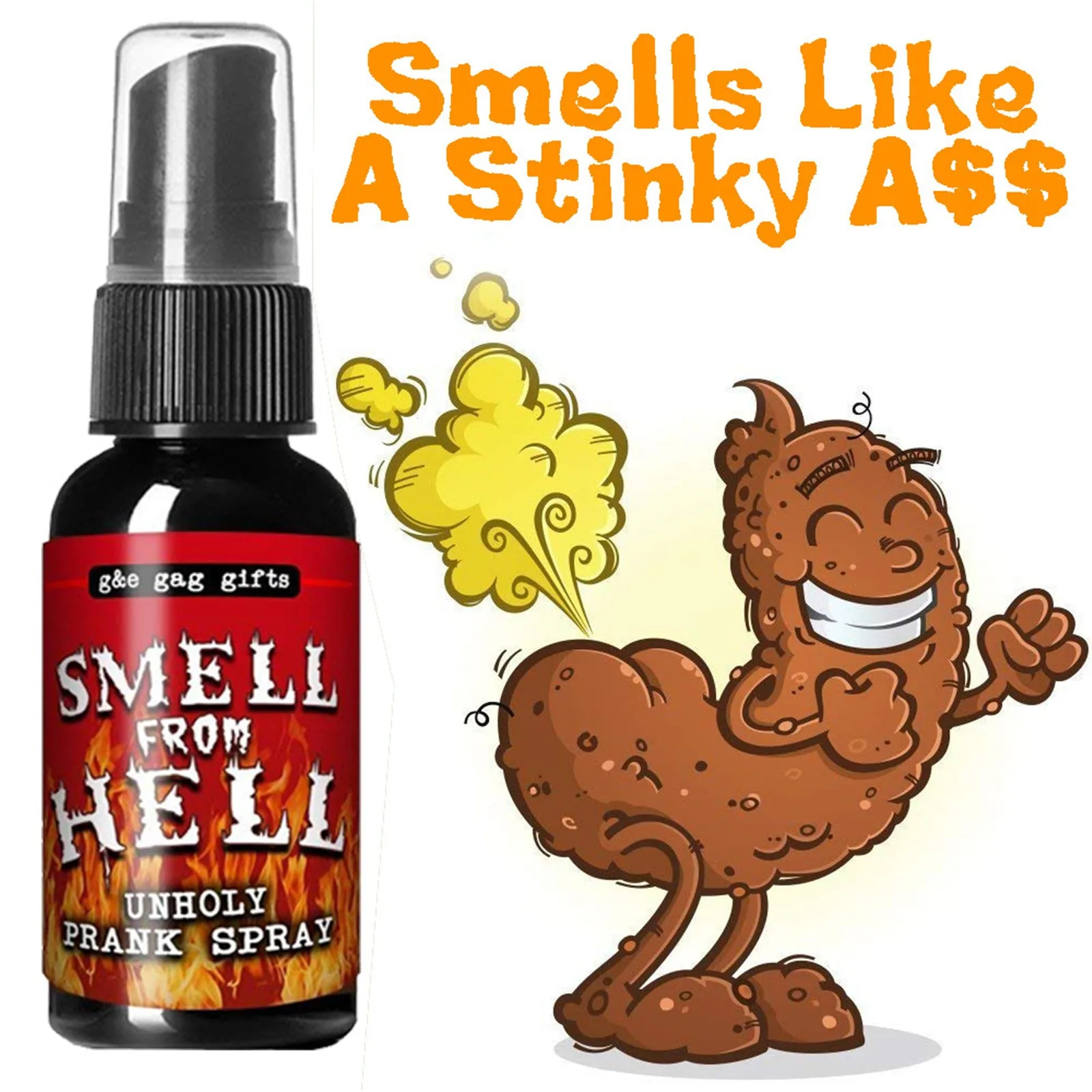 Play 30ml Novelties Liquid Fart Gag Prank Joke Spray Can Stink A Smelly Stinky G - £15.67 GBP