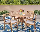 Great Deal Furniture Christopher Knight Home Jordan Outdoor 5 Piece Acac... - $1,565.99