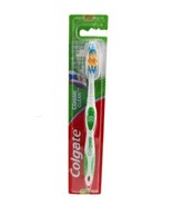 Toothbrush Colgate Classic Full Head Toothbrush Medium Bristles Green - $2.43