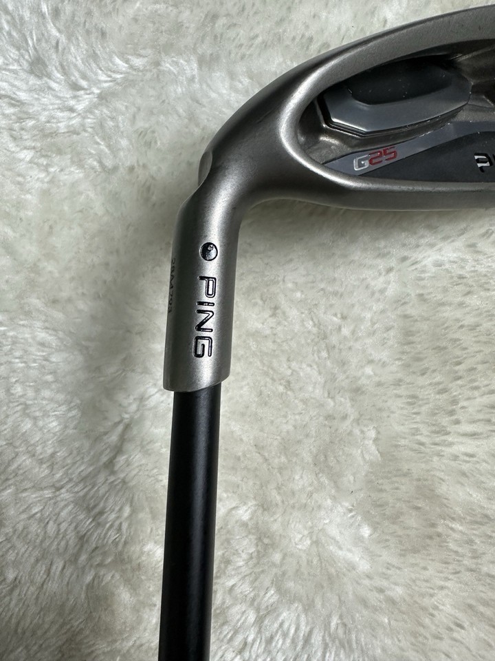 Ping G25 BLACK Dot 4 Iron LH TFC 189 Graphite Shaft Regular Flex Item image 2