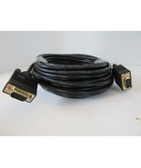 Low Voltage Computer Cable V.G.A.20276 Style 30 volt VW-1 LK Black Male ... - $9.85
