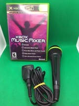 Xbox Music Mixer game + Microphone + Adapter 2003 Mad Catz Microsoft - £15.59 GBP