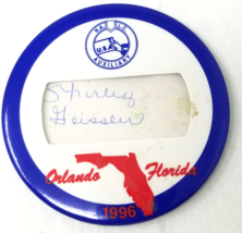 National Association of Letter Carriers Auxiliary Button 1996 Orlando Na... - £11.88 GBP
