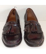 G. H. Bass &amp; Co. Brown Mens Slip on Oxford Dress Shoes Size 10 D with ta... - $52.42